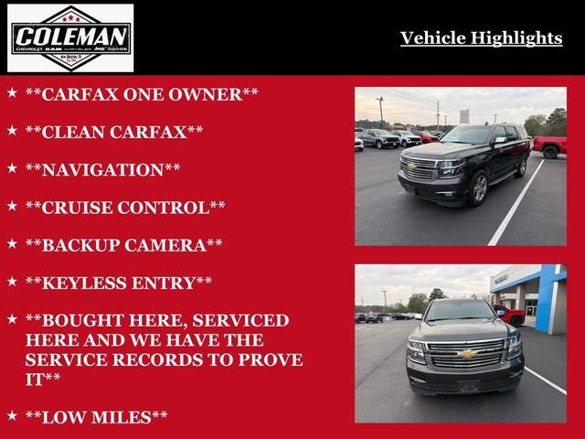 2018 Chevrolet Tahoe Premier